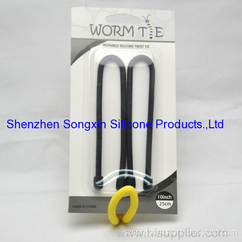 Yellow Magic 12" Silicone Gear Tie For Household 